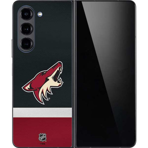 NHL Arizona Coyotes Jersey Galaxy Z Fold5 5G Skin