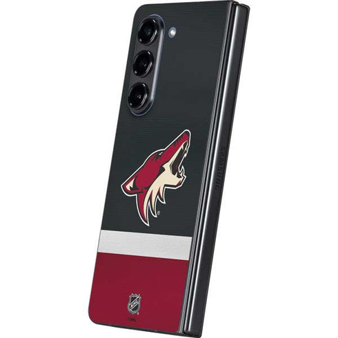 NHL Arizona Coyotes Jersey Galaxy Z Fold5 5G Skin