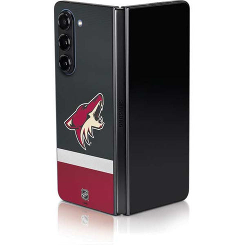 NHL Arizona Coyotes Jersey Galaxy Z Fold5 5G Skin