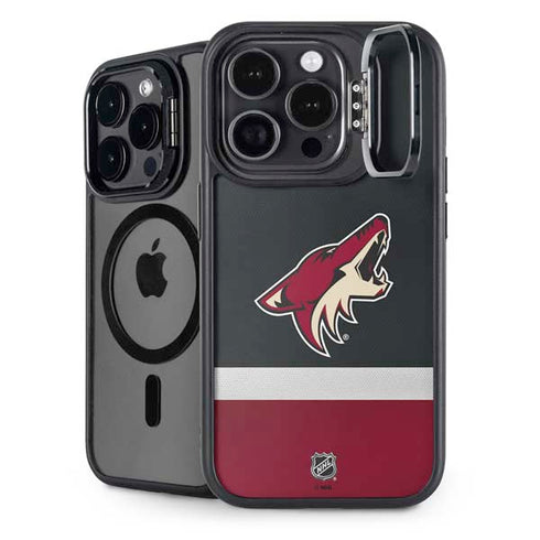 NHL Arizona Coyotes Jersey iPhone 14 Pro Max Kickstand Case