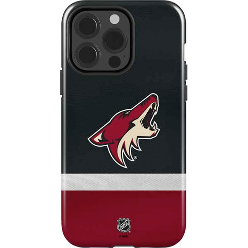 NHL Arizona Coyotes Jersey iPhone 15 Pro Impact Case