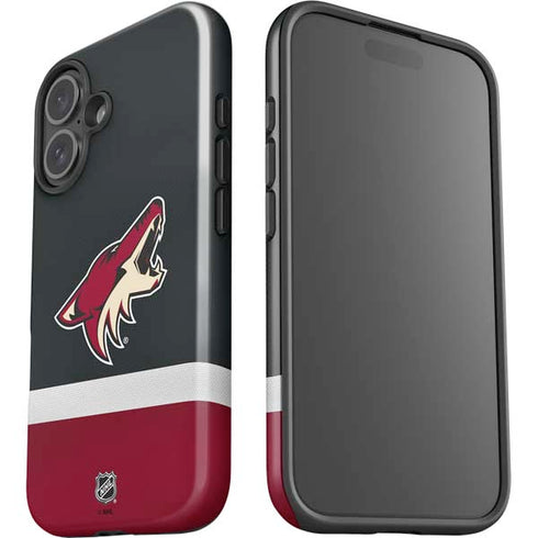 NHL Arizona Coyotes Jersey iPhone 16 Plus Impact Case