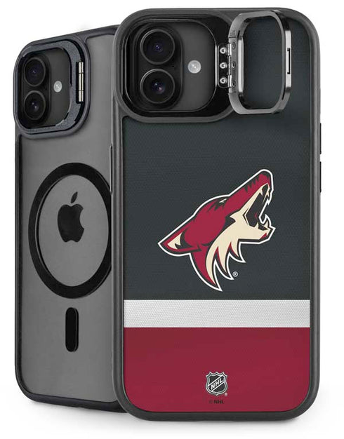 NHL Arizona Coyotes Jersey iPhone 16 Plus Kickstand Case