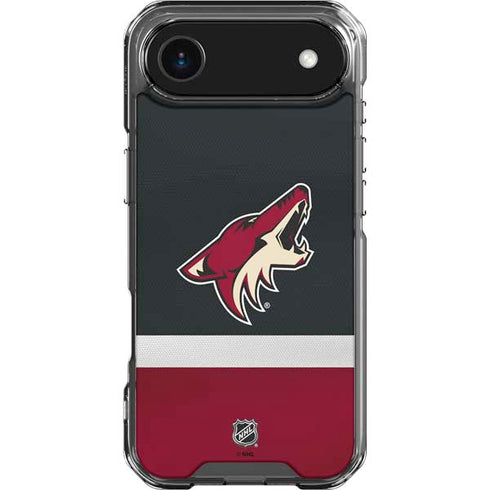 NHL Arizona Coyotes Jersey iPhone 17 Air Clear Case