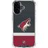 NHL Arizona Coyotes Jersey iPhone 17 Clear Case