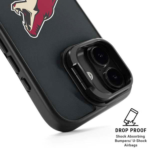 NHL Arizona Coyotes Jersey iPhone 17 Kickstand Case