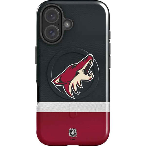NHL Arizona Coyotes Jersey iPhone 17 Magsafe Impact Case