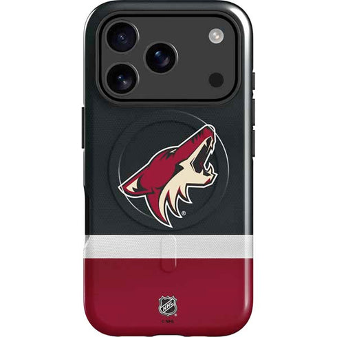 NHL Arizona Coyotes Jersey iPhone 17 Pro Magsafe Impact Case
