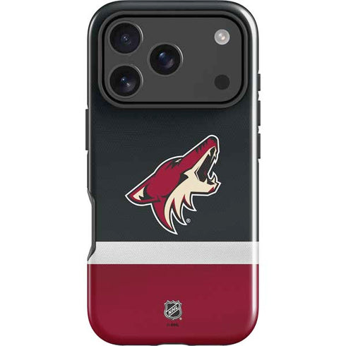 NHL Arizona Coyotes Jersey iPhone 17 Pro Max Impact Case