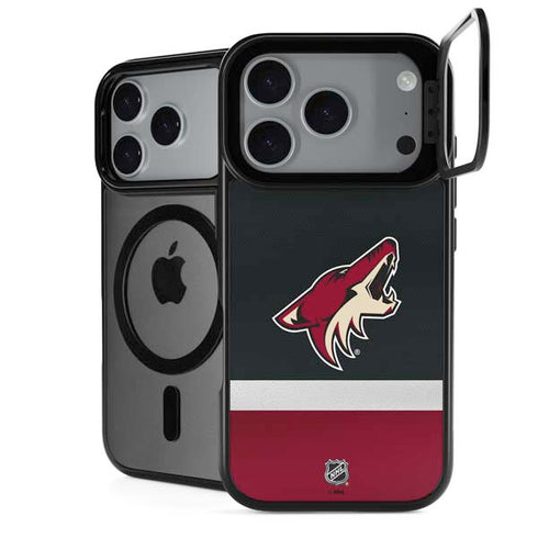 NHL Arizona Coyotes Jersey iPhone 17 Pro Max Kickstand Case