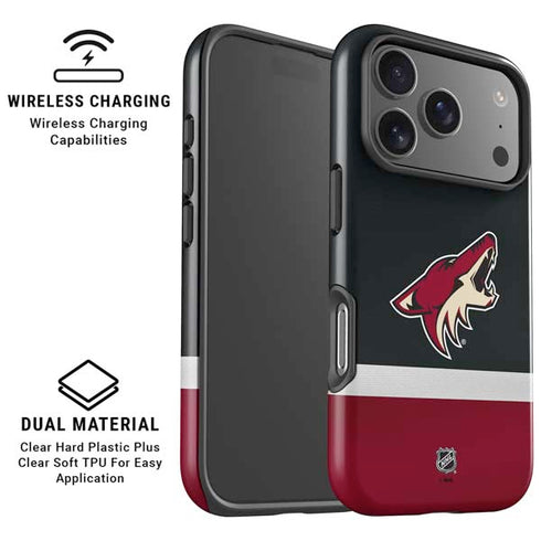 NHL Arizona Coyotes Jersey iPhone 17 Pro Max Magsafe Impact Case