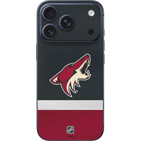 NHL Arizona Coyotes Jersey iPhone 17 Pro Skin