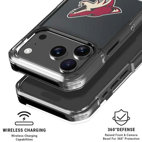 NHL Arizona Coyotes Jersey iPhone 18 Pro Clear Case