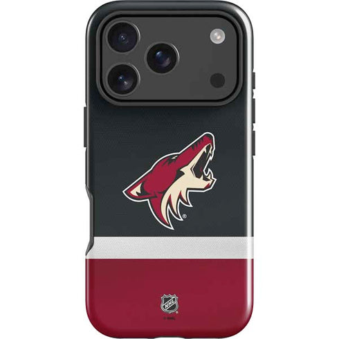 NHL Arizona Coyotes Jersey iPhone 18 Pro Impact Case