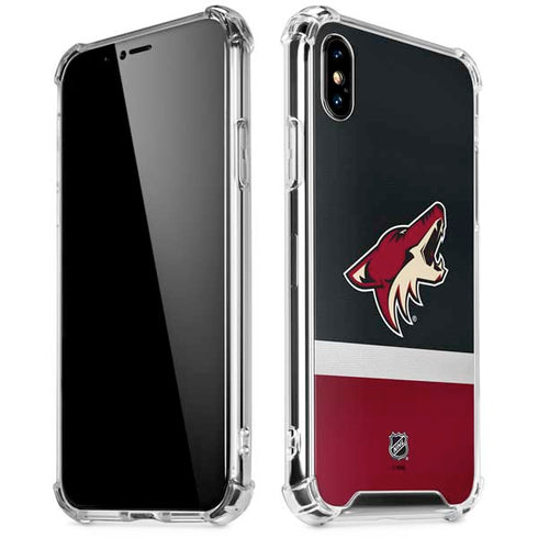 NHL Arizona Coyotes Jersey iPhone X/XS Clear Case