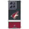 NHL Arizona Coyotes Jersey Moto G 5G (2025) Clear Case