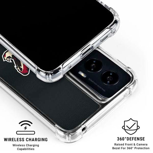 NHL Arizona Coyotes Jersey Moto G Power 5G (2024) Clear Case