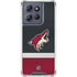 NHL Arizona Coyotes Jersey Moto G Stylus 5G (2025) Clear Case