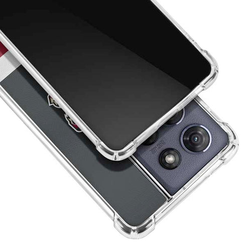 NHL Arizona Coyotes Jersey Moto G Stylus 5G (2025) Clear Case