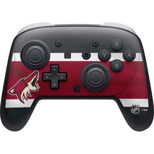 NHL Arizona Coyotes Jersey Nintendo Switch 2 (2025) Pro Controller Skin