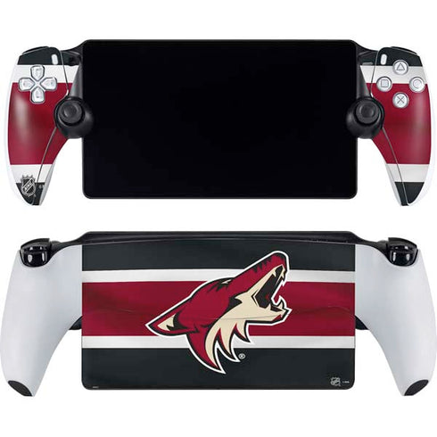 NHL Arizona Coyotes Jersey PlayStation Portal Remote Player Skin