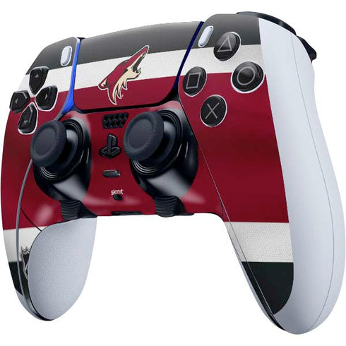 NHL Arizona Coyotes Jersey PS5 DualSense Edge Pro Controller Skin