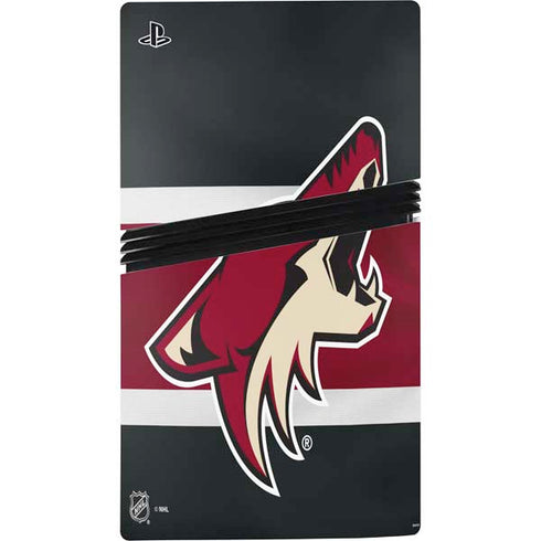 NHL Arizona Coyotes Jersey PS5 Pro Console Skin
