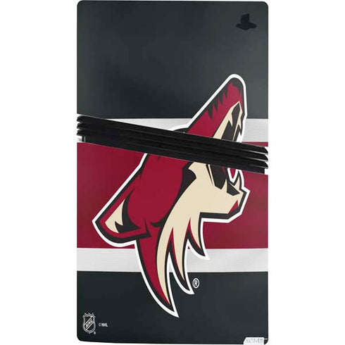 NHL Arizona Coyotes Jersey PS5 Pro Console Skin