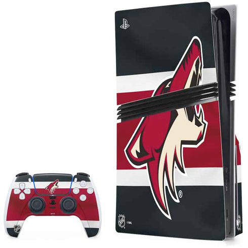 NHL Arizona Coyotes Jersey PS5 Pro Disk Bundle Skin