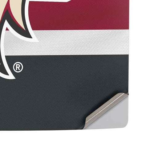 NHL Arizona Coyotes Jersey PS5 Pro Disk Console Skin