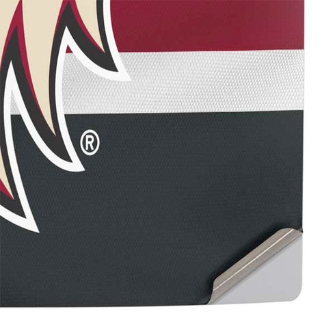 NHL Arizona Coyotes Jersey PS5 Slim Digital Edition Console Skin