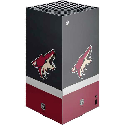 NHL Arizona Coyotes Jersey XBox Series X Digital Edition Console Skin