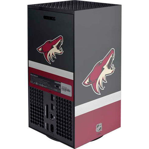 NHL Arizona Coyotes Jersey XBox Series X Digital Edition Console Skin