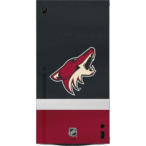 NHL Arizona Coyotes Jersey XBox Series X Digital Edition Console Skin