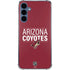 NHL Arizona Coyotes Lineup Galaxy A35 5G Clear Case