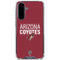 NHL Arizona Coyotes Lineup Galaxy A36 5G Clear Case