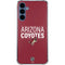 NHL Arizona Coyotes Lineup Galaxy A55 5G Clear Case
