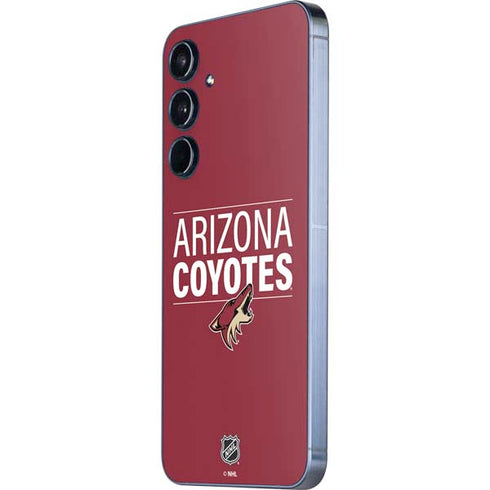 NHL Arizona Coyotes Lineup Galaxy A55 5G Skin