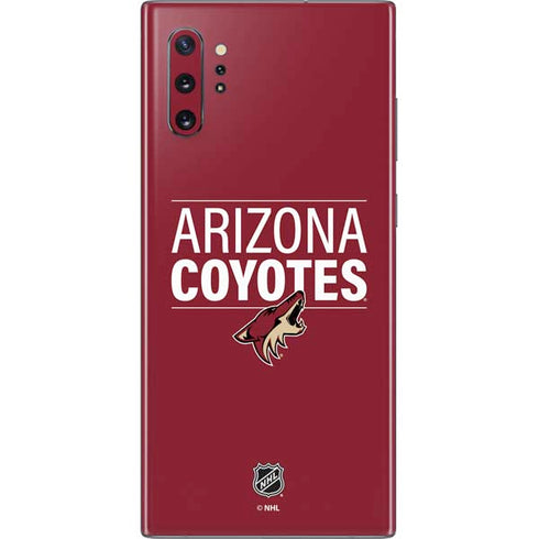 NHL Arizona Coyotes Lineup Galaxy Note 10 Plus Skin