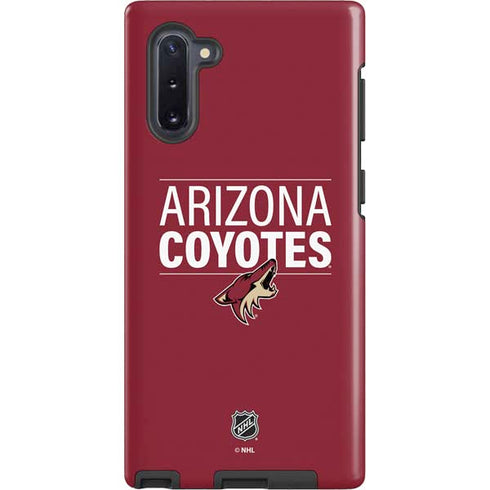 NHL Arizona Coyotes Lineup Galaxy Cases