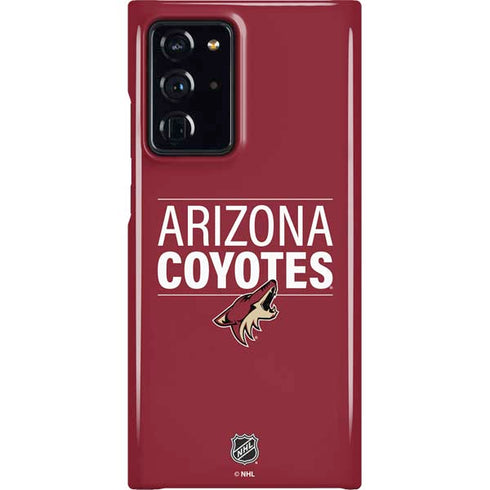 NHL Arizona Coyotes Lineup Galaxy Cases
