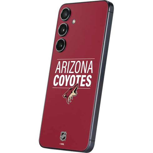 NHL Arizona Coyotes Lineup Galaxy S25 Plus Skin