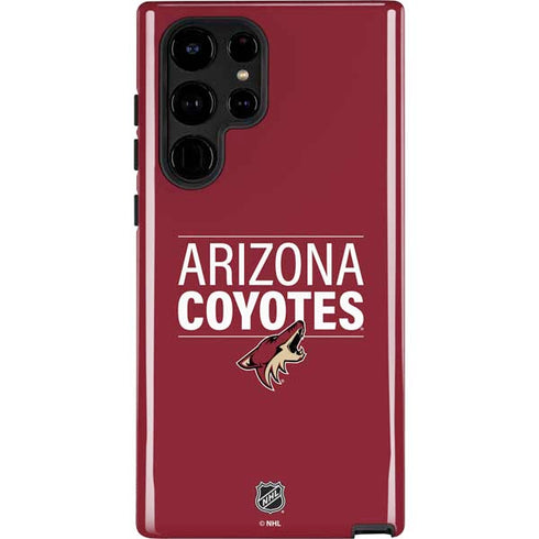 NHL Arizona Coyotes Lineup Galaxy Cases