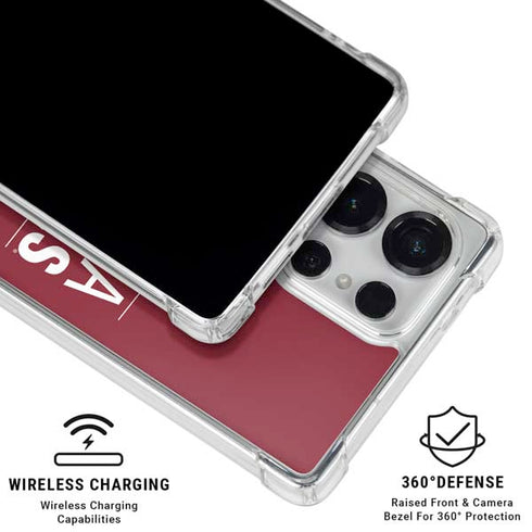 NHL Arizona Coyotes Lineup Galaxy S26 Ultra Clear Case
