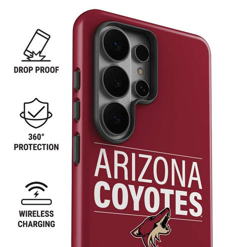 NHL Arizona Coyotes Lineup Galaxy S26 Ultra Impact Case