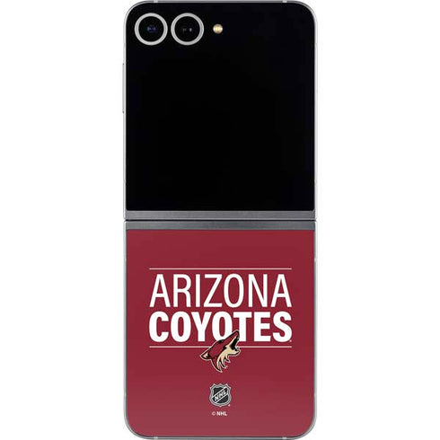 NHL Arizona Coyotes Lineup Galaxy Z Flip6 Skin