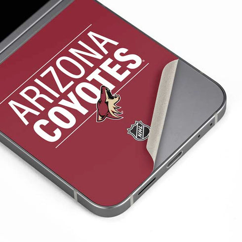 NHL Arizona Coyotes Lineup Galaxy Z Flip6 Skin
