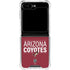 NHL Arizona Coyotes Lineup Galaxy Z Flip6 Clear Case