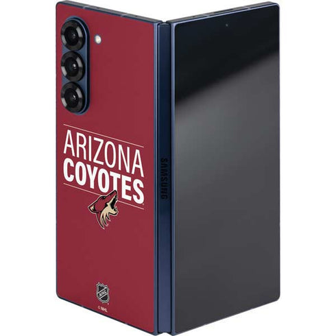 NHL Arizona Coyotes Lineup Galaxy Z Fold6 Skin