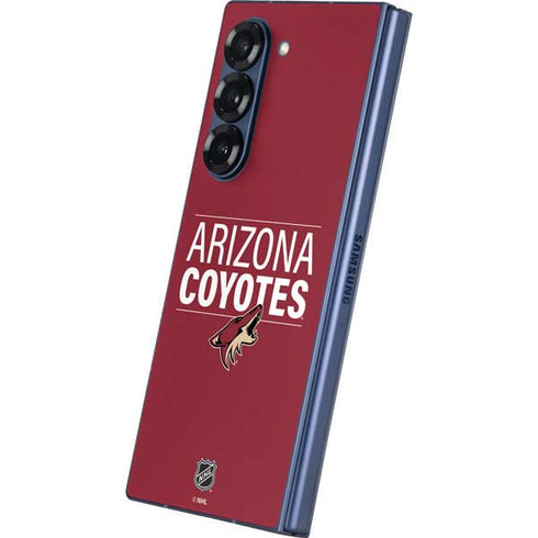 NHL Arizona Coyotes Lineup Galaxy Z Fold6 Skin